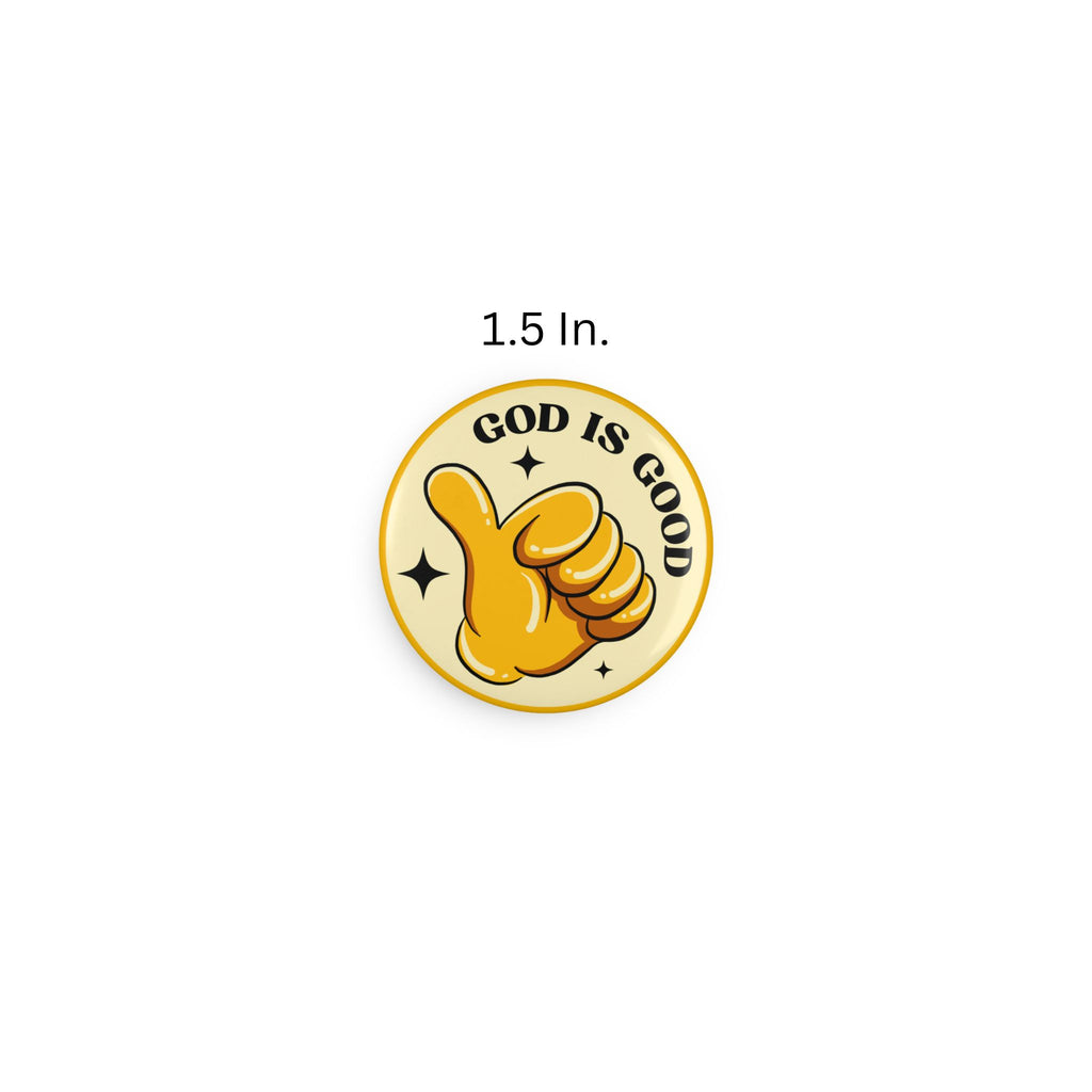 God Is Good Round Magnet