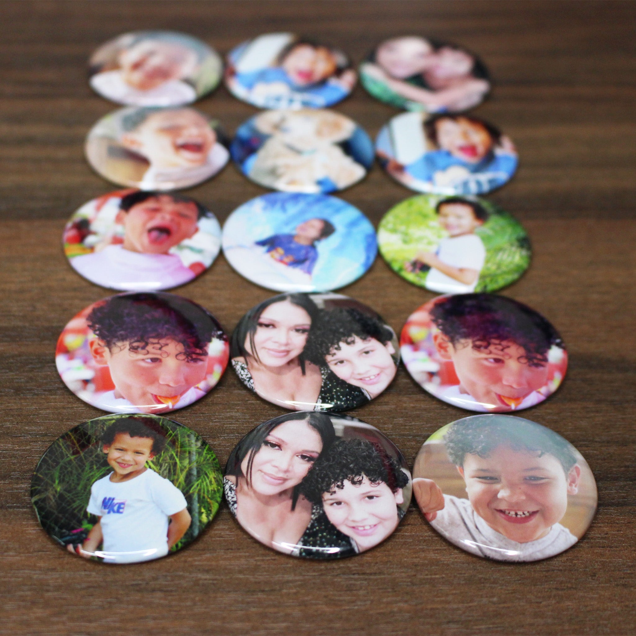 Custom Photo Pins