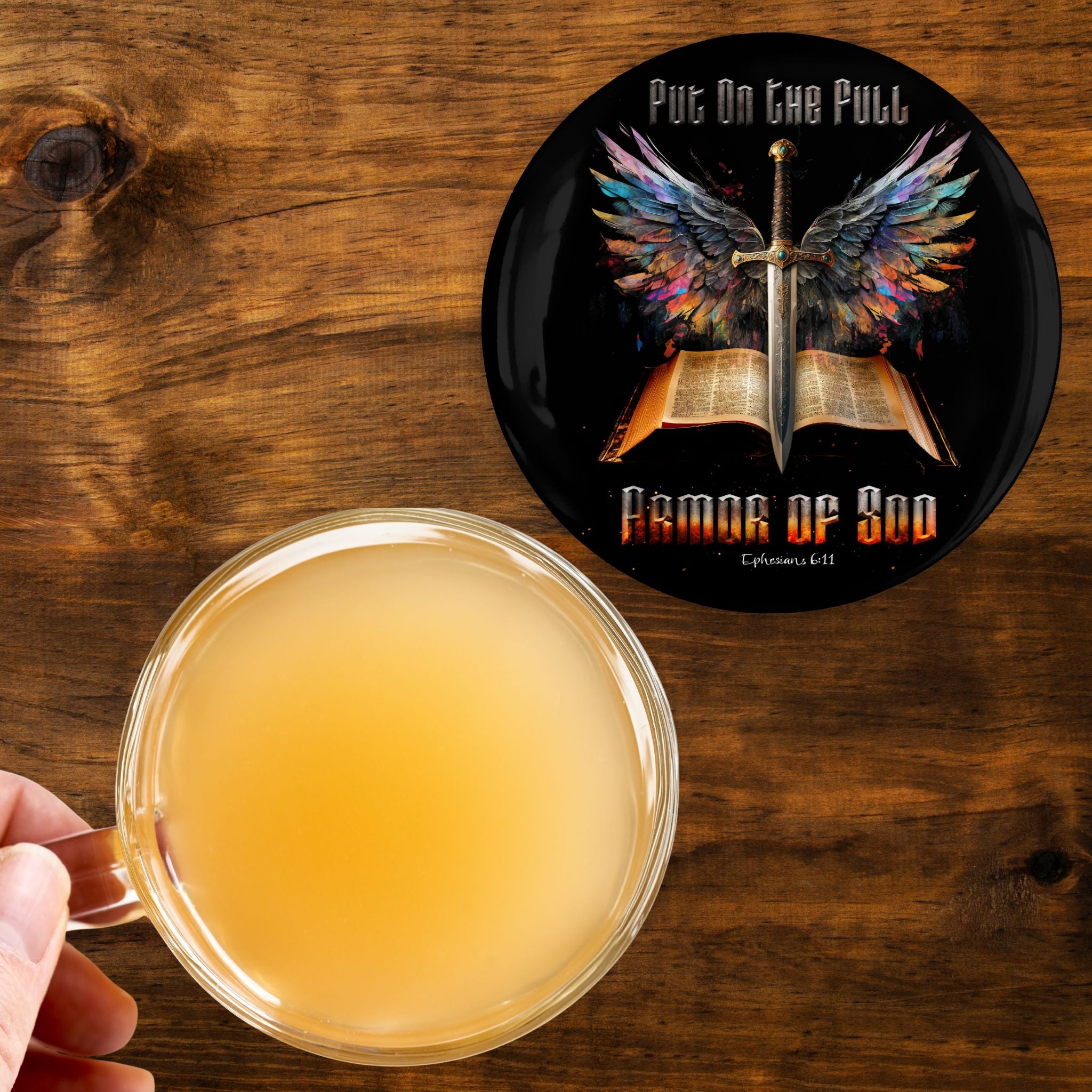 Put On The Full Armor Of God Ephesian 6:11 Coasters