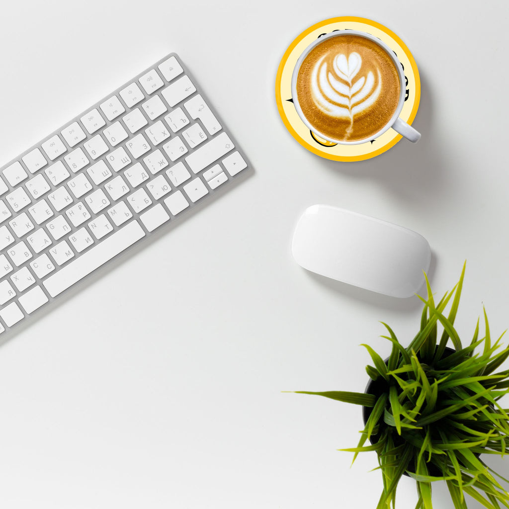 God Is Good Round Coasters