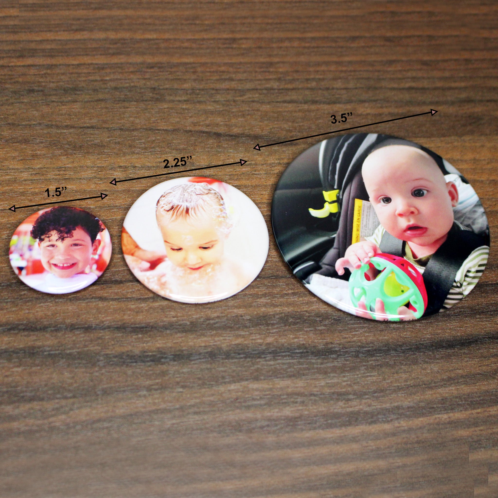 Custom Photo Pins